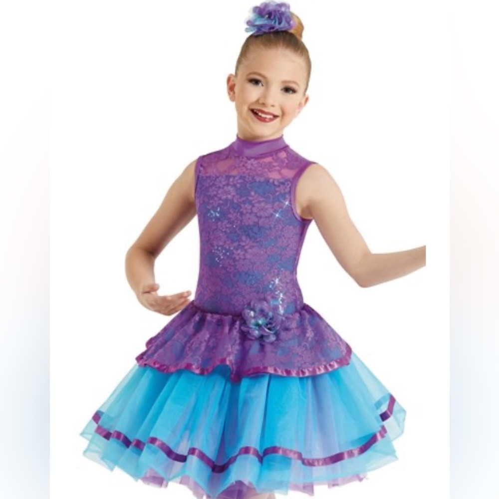 Weissman’s Purple and Blue Ballet Costume